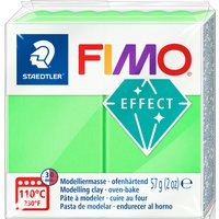 FIMO EFFECT Modelliermasse, ofenhärtend, neongrün, 57 g
