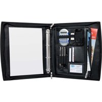 WEDO Orgamappe Elegance, DIN A4, Kunstleder/Nylon, schwarz