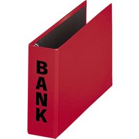 PAGNA Bankordner , Basic Colours, , für Kontoauszüge, rot