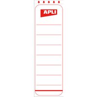 APLI Ordnerrücken-Etiketten, kurz/breit, weiß