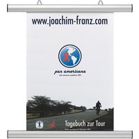 FRANKEN Plakatleiste, Aluminium, silber, Länge: 1.005 mm