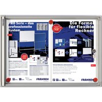 FRANKEN Schaukasten X-tra!Line, 3 x DIN A4, Innenbereich