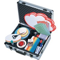 FRANKEN Moderationskoffer KOMPAKT, 2.100 Teile, Aluminium