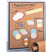 FRANKEN Moderationspapier, 80 g/qm, weiß, 50 Blatt