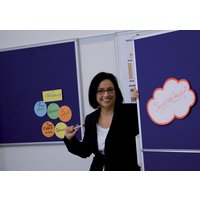 FRANKEN Moderationskarte Wolke, 230 x 140 mm, weiß mit