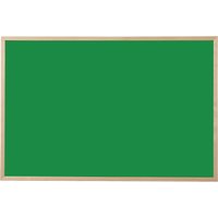 Bi-Office Kreidetafel, Naturholz, grün, 900 x 600 mm