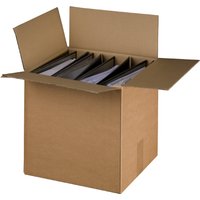 SMARTBOXPRO Ordner-Versandkarton, braun, für 4-5 Ordner