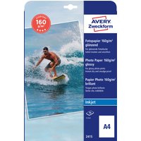 AVERY Zweckform Inkjet Fotopapier EVERYDAY, 160 g/qm, DIN A4