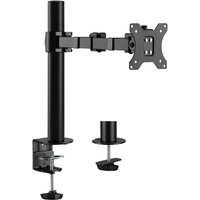 LogiLink Monitorhalterung, Armlänge: 380 mm, schwarz