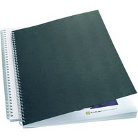 GBC Einbanddeckel LinenWeave, DIN A4, 250 g/qm, schwarz