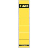 LEITZ Ordnerrücken-Etikett, 39 x 192 mm, kurz, schmal, gelb LEITZ Ordnerrücken-Etikett, 39 x 192 mm, kurz, schmal, gelb