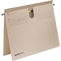 LEITZ SERIE 18 Hängehefter, Manilakarton 250 g/qm, grau