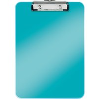 LEITZ Klemmbrett WOW, DIN A4, Polystyrol, eisblau LEITZ Klemmbrett WOW, DIN A4, Polystyrol, eisblau