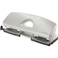 LEITZ Doppellocher, Stanzleistung: 16 Blatt, grau LEITZ Doppellocher, Stanzleistung: 16 Blatt, grau