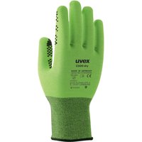 uvex Schnittschutz-Handschuh C500 dry, Gr.06, lime/anthrazit