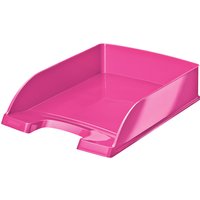 LEITZ Briefablage Plus WOW, A4, Polystyrol, pink