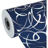 Clairefontaine Geschenkpapier , Arabesque blau, , Secare-Rolle
