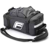 FISCHER Fahrrad-Gepäckträgertasche 2in1, schwarz FISCHER Fahrrad-Gepäckträgertasche 2in1, schwarz