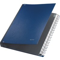 LEITZ Pultordner, A4, 1-31, 32 Fächer, Kunststoff, blau