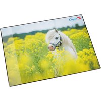Läufer Schreibunterlage Pferd im Rapsfeld, 400 x 530 mm