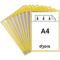 djois by tarifold Drehzapfentafel, DIN A4, gelb