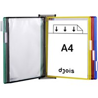 djois by tarifold Wandsichttafelsystem Metall, DIN A4