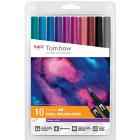 Tombow Doppelfasermaler , DUAL BRUSH PEN ABT, , 10er Galaxy