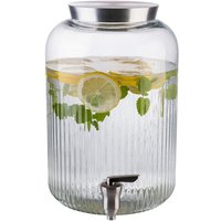 APS Getränkespender, 7 Liter, Glas/Edelstahl