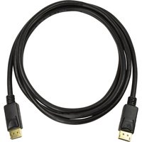 LogiLink DisplayPort 1.4 Anschlusskabel, schwarz, 2,0 m