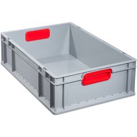 allit Transportbehälter ProfiPlus EuroBox 617, grau/rot