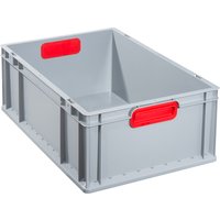 allit Transportbehälter ProfiPlus EuroBox 622, grau/rot