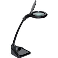 MAUL LED-Lupenleuchte MAULiris, dimmbar, schwarz