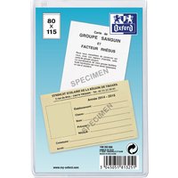 Oxford Ausweishülle, PVC, 1-fach, 0,15 mm, Format: DIN A6