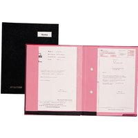 emey Unterschriftenmappe , Double-Clip, , 20 Fächer, schwarz