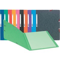 EXACOMPTA Eckspannermappe, DIN A4, Karton, grün