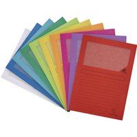 EXACOMPTA Sichtmappe FOREVER, DIN A4, 130 g/qm, sortiert