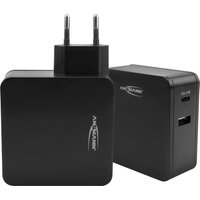 ANSMANN USB-Steckdosenadapter HOME CHARGER 247PD, schwarz ANSMANN USB-Steckdosenadapter HOME CHARGER 247PD, schwarz