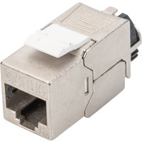 DIGITUS Keystone Modul Kat. 6A, geschirmt, grau DIGITUS Keystone Modul Kat. 6A, geschirmt, grau