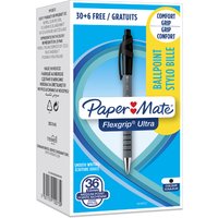 Paper:Mate Druckkugelschreiber FlexGrip Ultra, schwarz