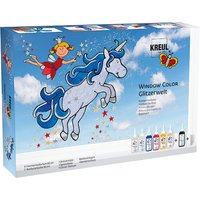 KREUL Window Color Set , Glitzerwelt,