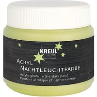 KREUL Acryl-Nachtleuchtfarbe, 150 ml, gelb