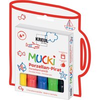 KREUL Porzellan-Pirat Porzellanmalstift , MUCKI, , 5er-Set