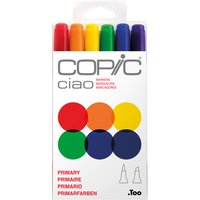 COPIC Marker ciao, 6er Set , Primary,