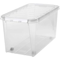smartstore Aufbewahrungsbox CLASSIC 70 L, Clips: weiß