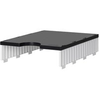 styro Aufbaueinheit styrodoc uno, 1 Fach, weiß/schwarz