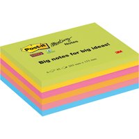 Post-it Super Sticky Meeting Notes, 203 x 153 mm, sortiert Post-it Super Sticky Meeting Notes, 203 x 153 mm, sortiert