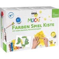KREUL Fingerfarbe , MUCKI, , Farben Spiel Kiste Set