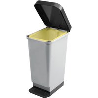 CEP Tret-Abfalleimer ROSSIGNOL, 45 Liter, Carbon Muster