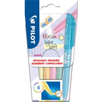 PILOT Textmarker FRIXION light soft, 6er Etui PILOT Textmarker FRIXION light soft, 6er Etui