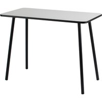 PAPERFLOW Schreibtisch HOPM1, (B)1.000 mm, schwarz/weiß